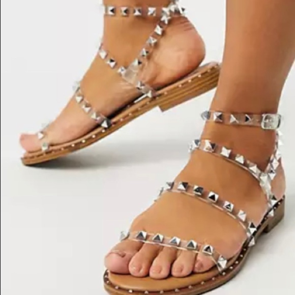Clear STEVE MADDEN sandals